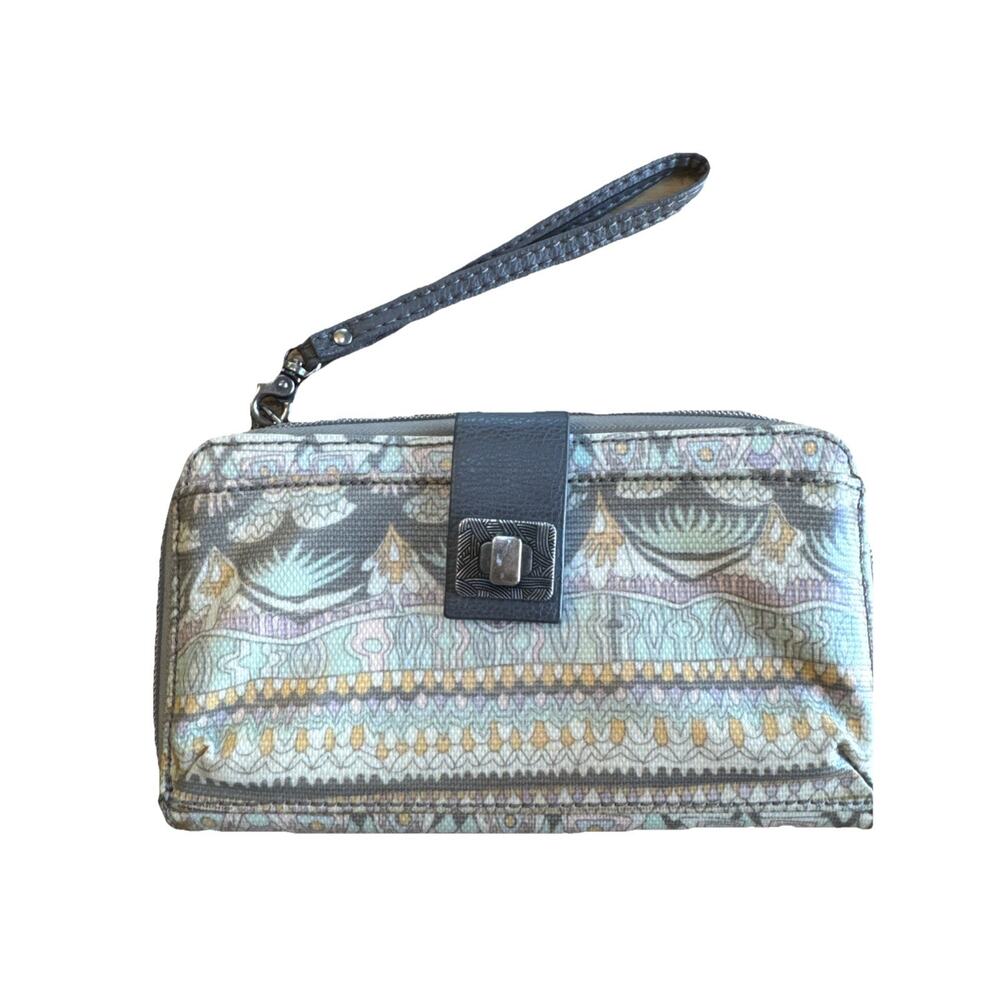 Sakroots Dakota Artist Circle Wallet Phone Case‎ Wristlet READ MORE